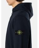 SWEAT ZIPPE A CAPUCHE 6100032 BLEU MARINE