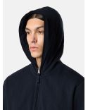 SWEAT ZIPPE A CAPUCHE 6100032 BLEU MARINE