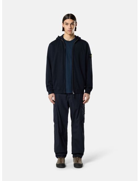 SWEAT ZIPPE A CAPUCHE 6100032 BLEU MARINE
