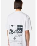 PRINTED T-SHIRT LAB 2100002 WHITE