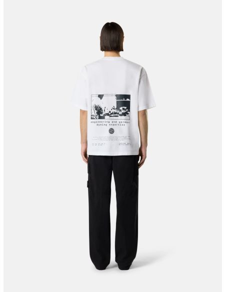 PRINTED T-SHIRT LAB 2100002 WHITE