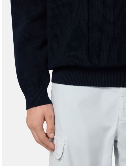 PULL EN MAILLE 5100029 BLEU MARINE