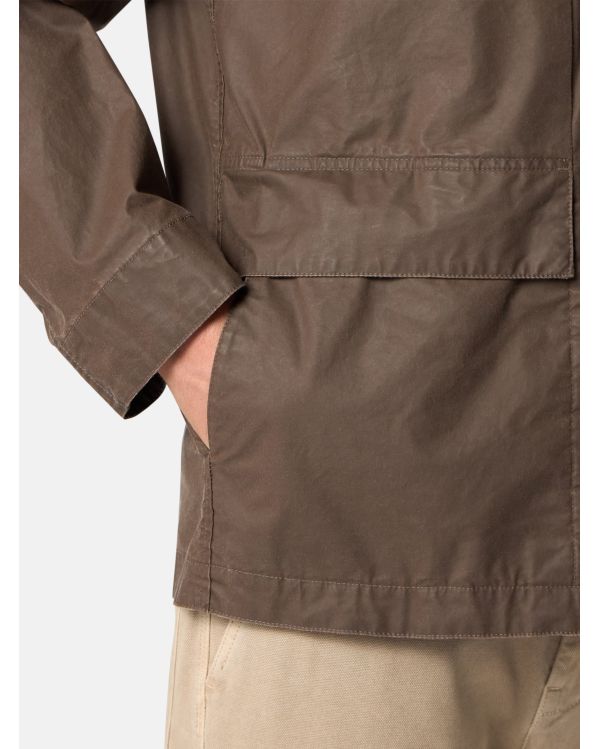 VESTE EN TOILE 4100024 TERRE D'OMBRE