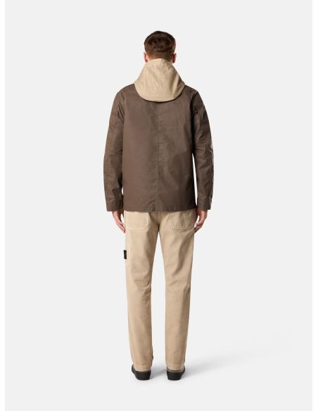 VESTE EN TOILE 4100024 TERRE D'OMBRE