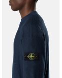 LOOSE CRATER COLLAR SWEATER 5100044 NAVY BLUE