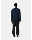 LOOSE CRATER COLLAR SWEATER 5100044 NAVY BLUE