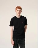 TSHIRT AMI DE COEUR RED IN COTTON BLACK