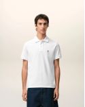 POLO AMI DE COEUR RED IN COTTON WHITE