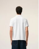 POLO AMI DE COEUR ROUGE EN COTON BLANC