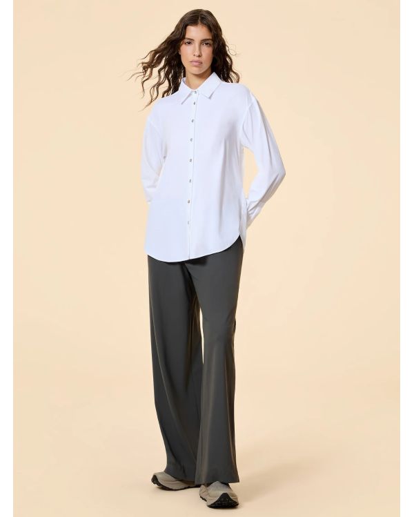 CHEMISE OXFORD BOYFRIEND FEMME BLANC