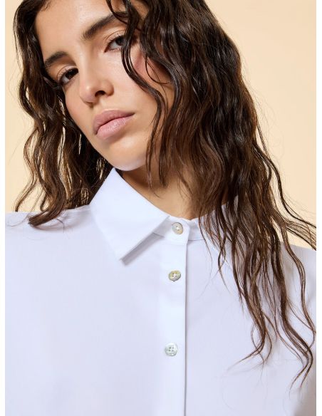 BOYFRIEND WOMEN OXFORD SHIRT WHITE