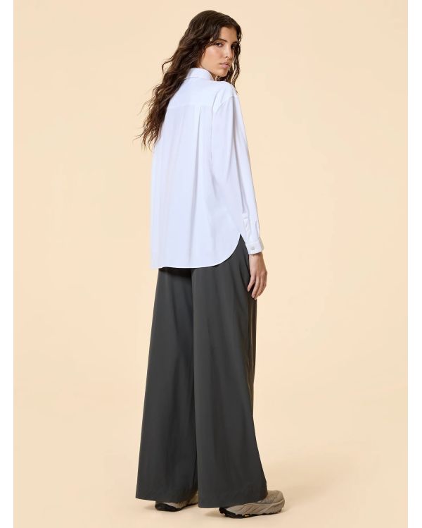 BOYFRIEND WOMEN OXFORD SHIRT WHITE