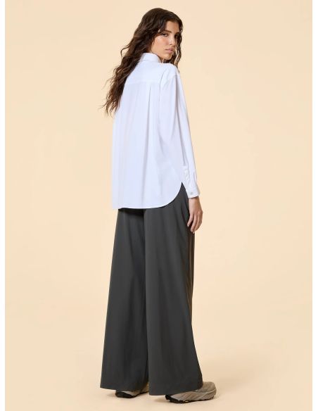 BOYFRIEND WOMEN OXFORD SHIRT WHITE