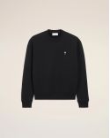 SWEAT AMI DE COEUR IN COTTONBLACK / CREAM WHITE