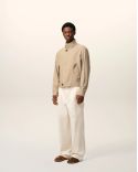 VESTE HARRINGTON BEIGE TAUPE