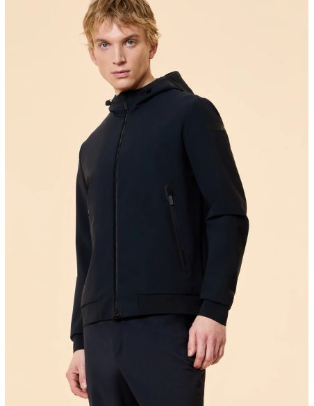 VESTE A CAPUCHE SURFLEX BLEU NOIR