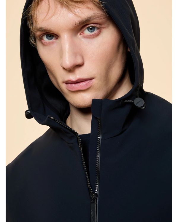 VESTE A CAPUCHE SURFLEX BLEU NOIR