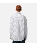 SHIRT LARGE AMI DE COEUR DOUBLE STRIPES WHITE / INK