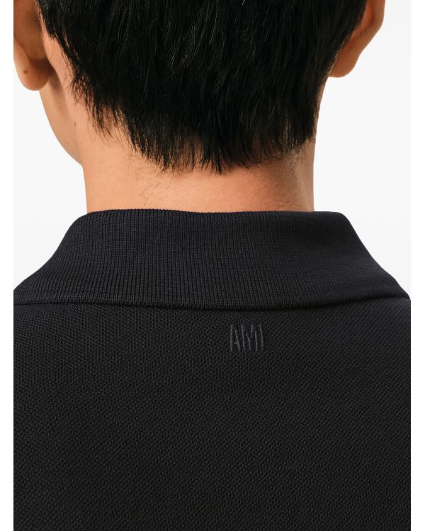 POLO AMI DE COEUR BLACK / CREAM WHITE