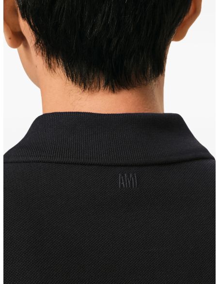 POLO AMI DE COEUR BLACK / CREAM WHITE