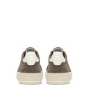 SNEAKERS MEDALIST LOW MAN FINISH / SUEDE CIGAR / WHITE
