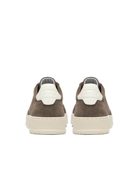 SNEAKERS MEDALIST LOW MAN FINISH / SUEDE CIGAR / WHITE