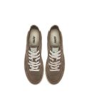 SNEAKERS MEDALIST LOW MAN FINISH / SUEDE CIGAR / WHITE