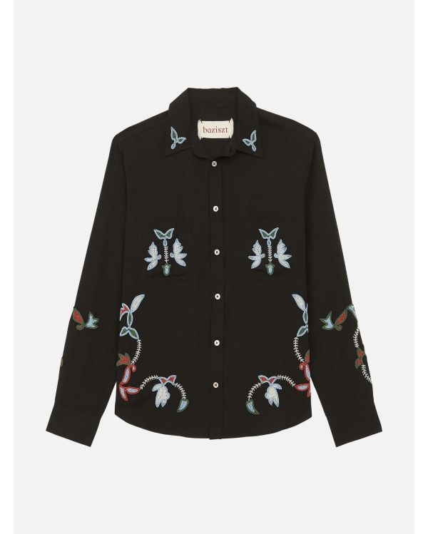 CHEMISE ROUAT NOIR