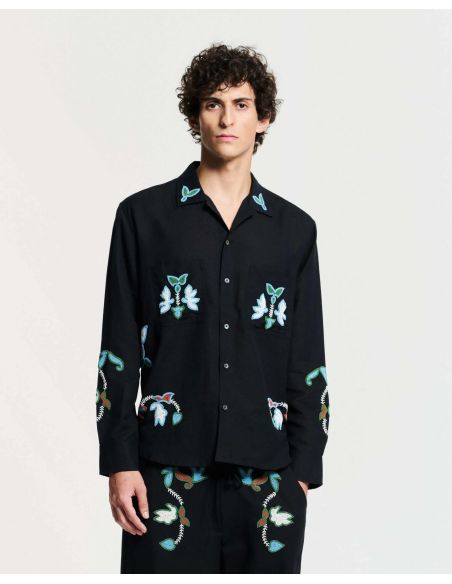 CHEMISE ROUAT NOIR