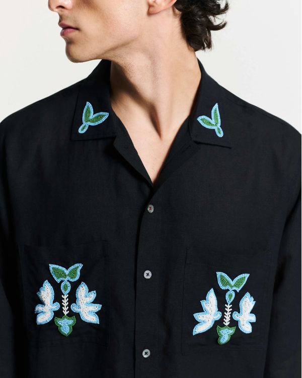 CHEMISE ROUAT NOIR