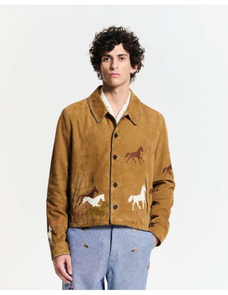 JACKET VALERO BROWN