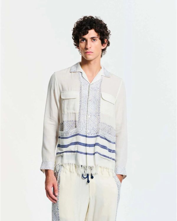 CHEMISE TALILO BLEU MARINE