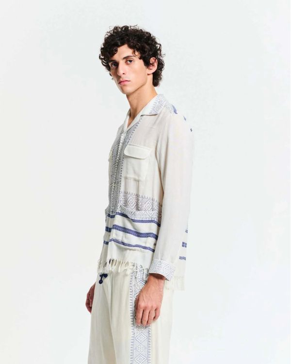 CHEMISE TALILO BLEU MARINE