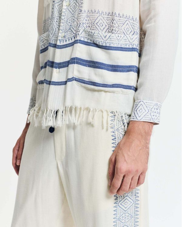 PANTALON TALILO BLEU MARINE 2