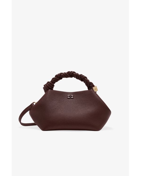 SMALL HANDBAG BOU GRAINED CHICORY COFFEE