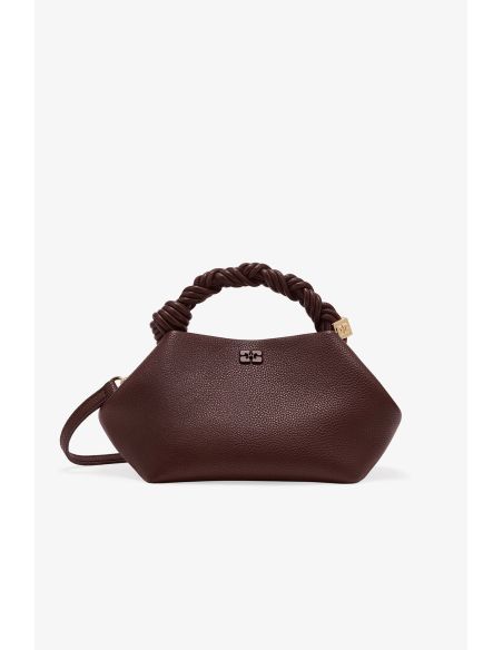 SMALL HANDBAG BOU GRAINED CHICORY COFFEE