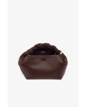 SMALL HANDBAG BOU GRAINED CHICORY COFFEE