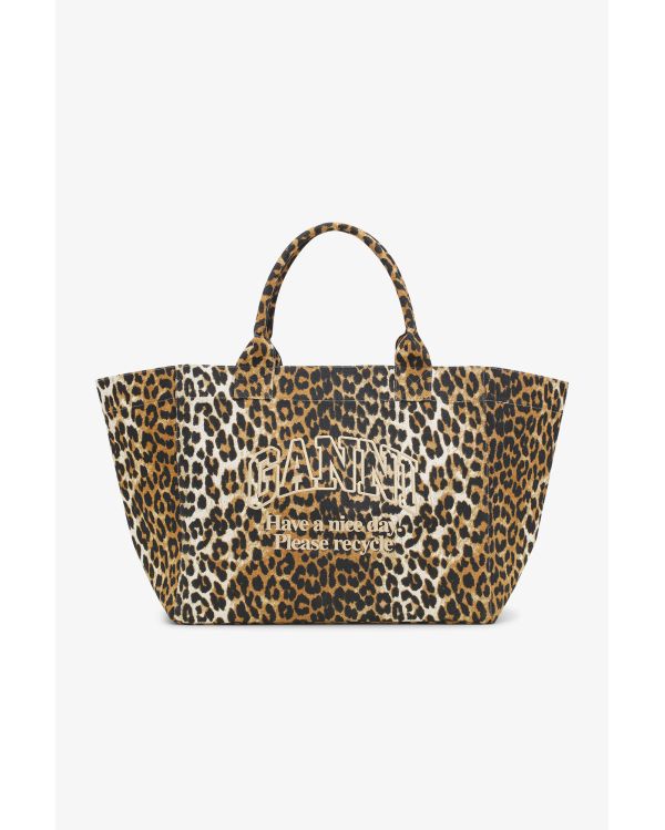 SAC FOURRE-TOUT XXL IMPRIMÉ LÉOPARD
