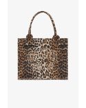LARGE EASY SHOPPER POCKET PRINT LEOPARD