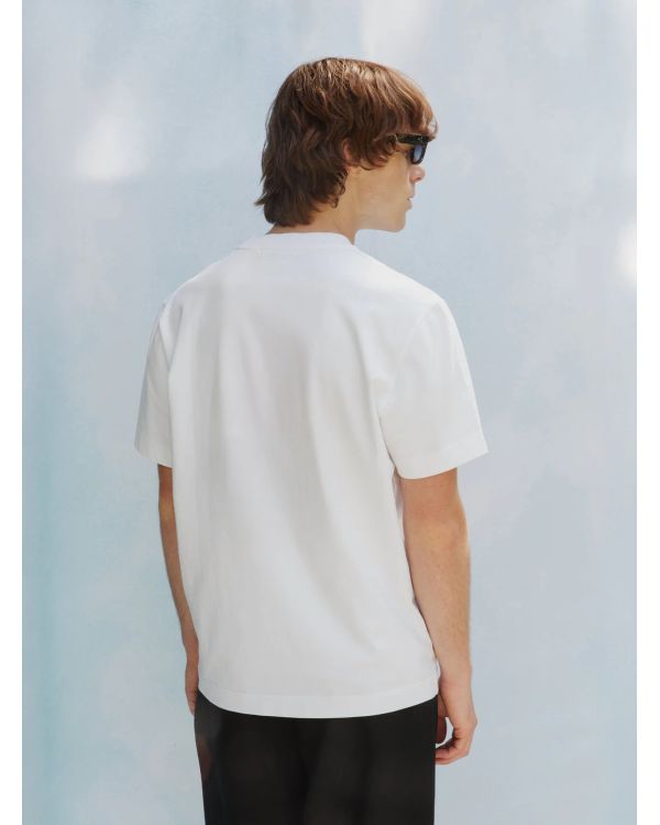 TSHIRT AMOUR À MORT BRODÉ BLANC 2