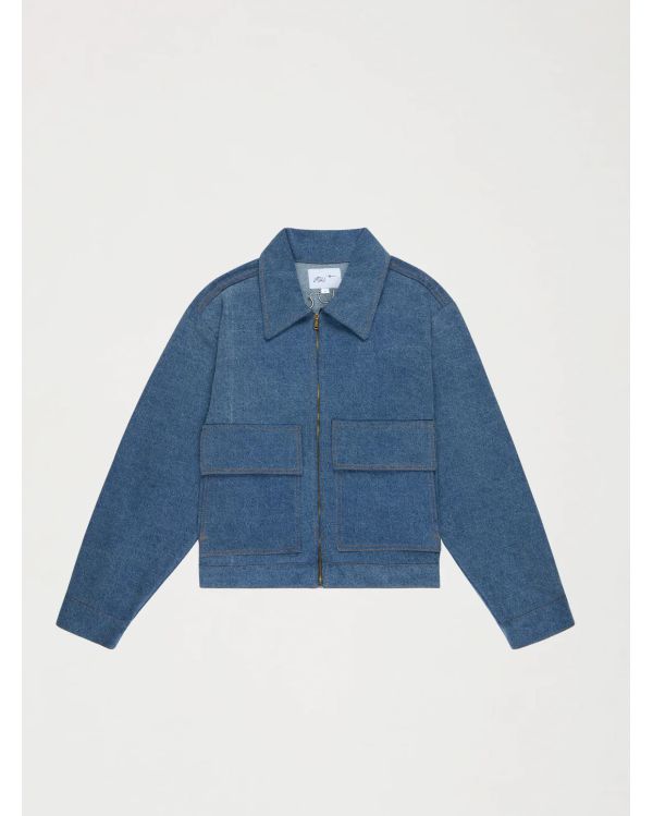 JACKET FLOWER DENIM