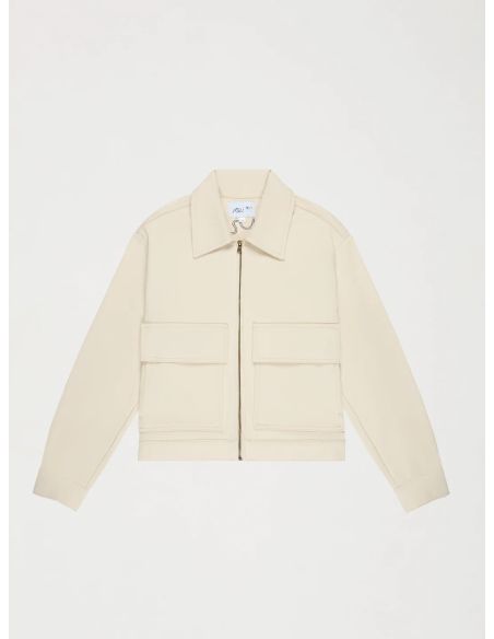 JACKET FLOWER ECRU