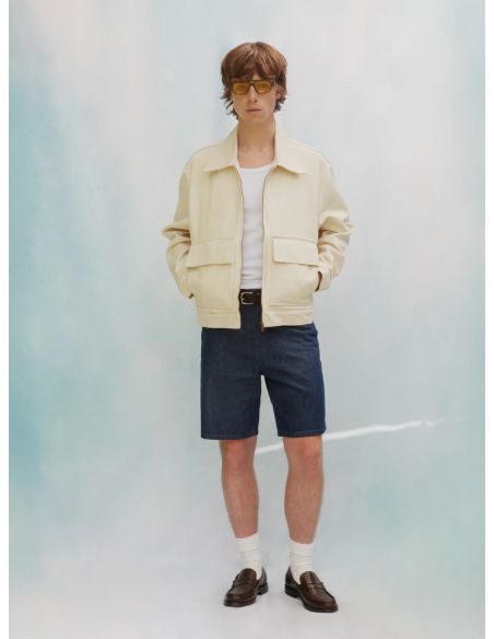 JACKET FLOWER ECRU