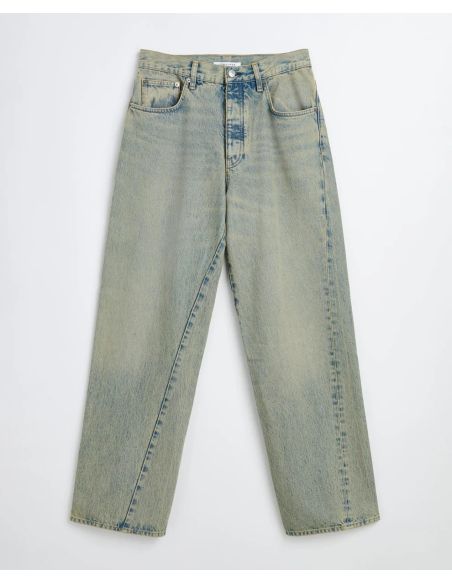 JEAN WIDE TWIST LIGHT VINTAGE DUST