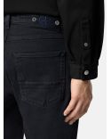 JEAN COUPE SLIM J100007 NOIR RINCÉ