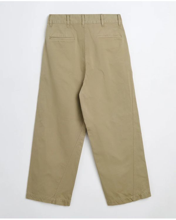 CHINO PANTS WIDE TWIST KHAKI 2