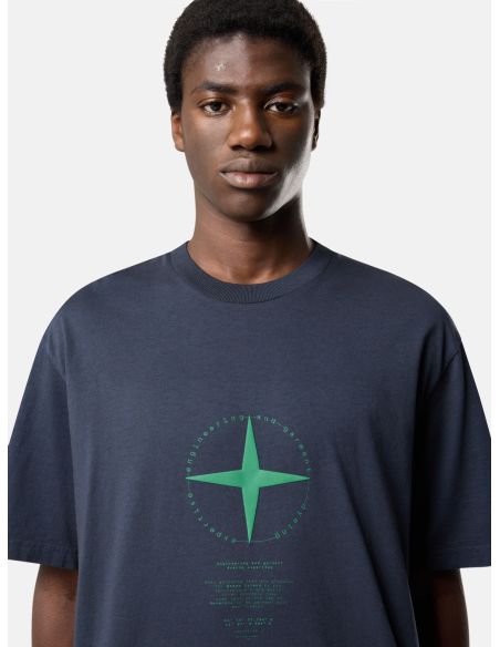 COMPASS T-SHIRT 2100001 NAVY BLUE