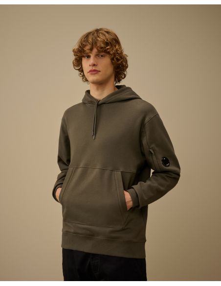 SWEAT A CAPUCHE GRIS METAL