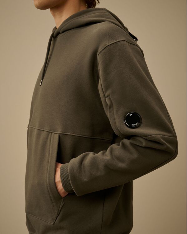 METALLIC GREY HOODIE