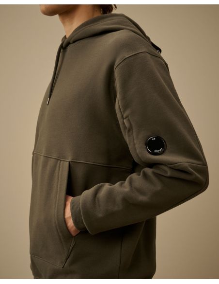 SWEAT A CAPUCHE GRIS METAL
